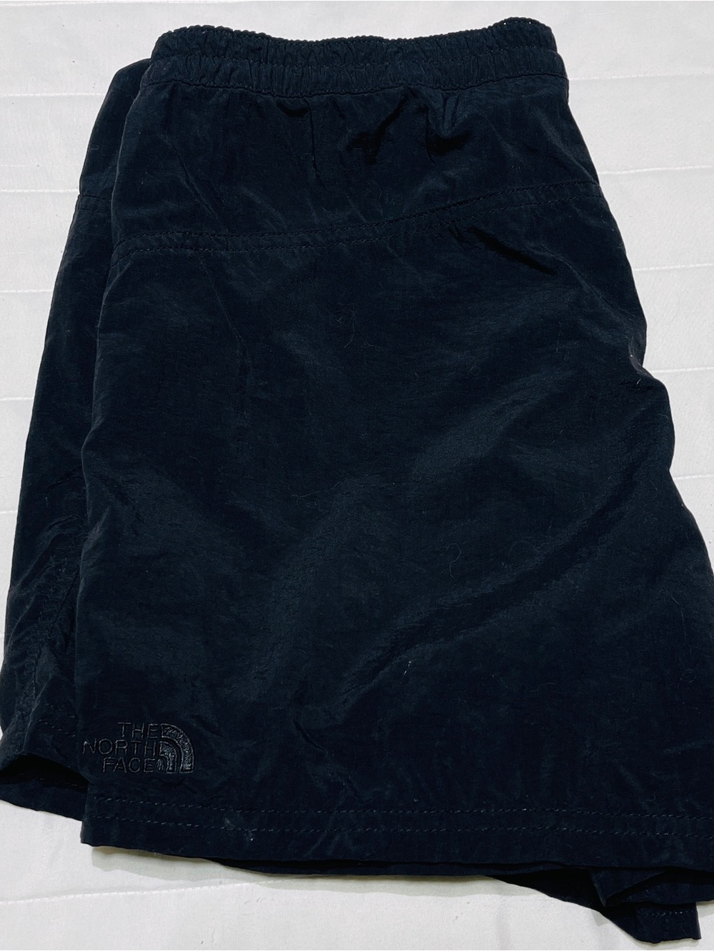 The North Face Men's Black Athletic Shorts with Elastic Waist